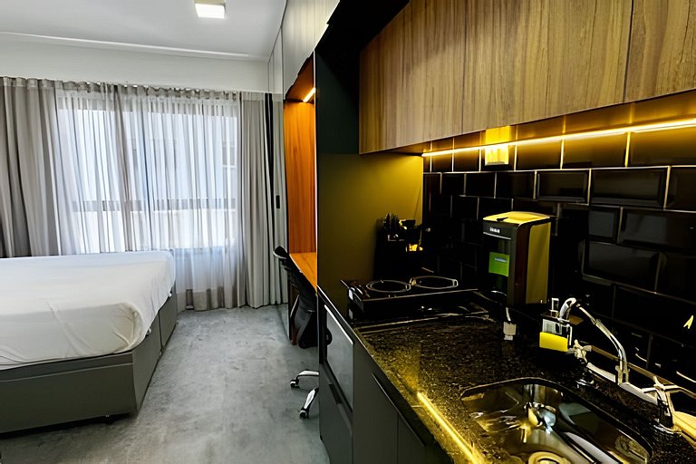 Studio Luxuoso próx. ao metrô