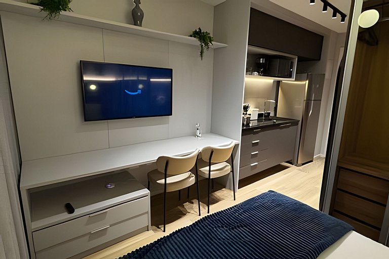 Studio Exclusivo próx ao Allianz