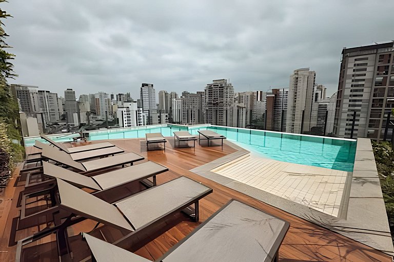 Studio Exclusivo próx ao Allianz
