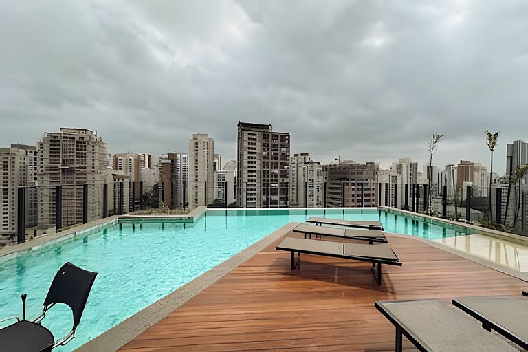 Studio Exclusivo próx ao Allianz