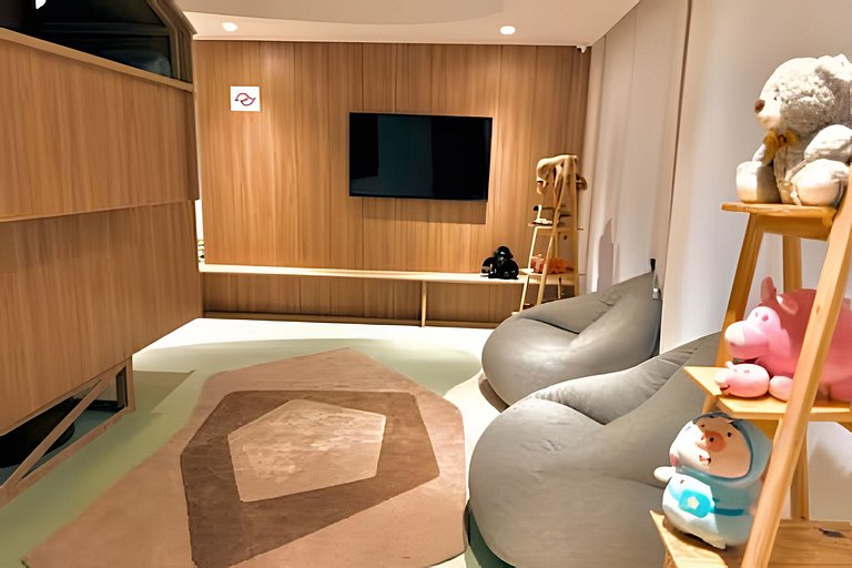 Studio Luxo com Valet em Moema
