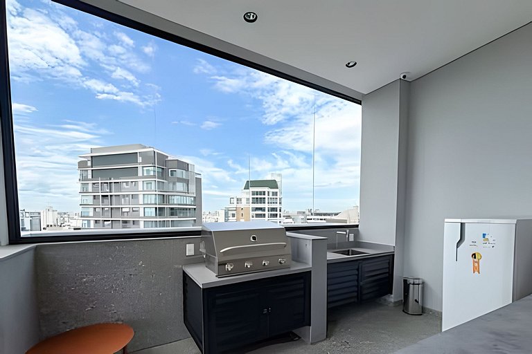 Studio Luxo com Valet em Moema