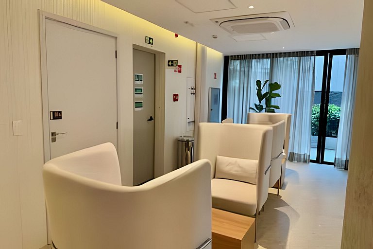 Studio Luxo com Valet em Moema