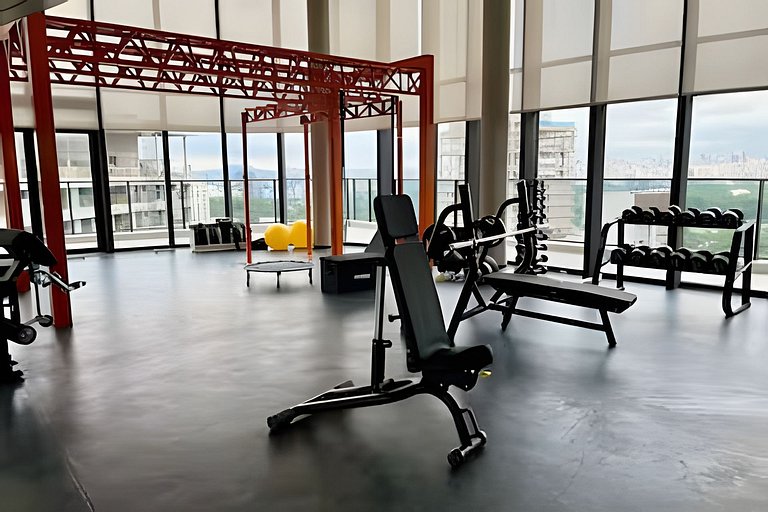 Studio Luxo com Valet em Moema