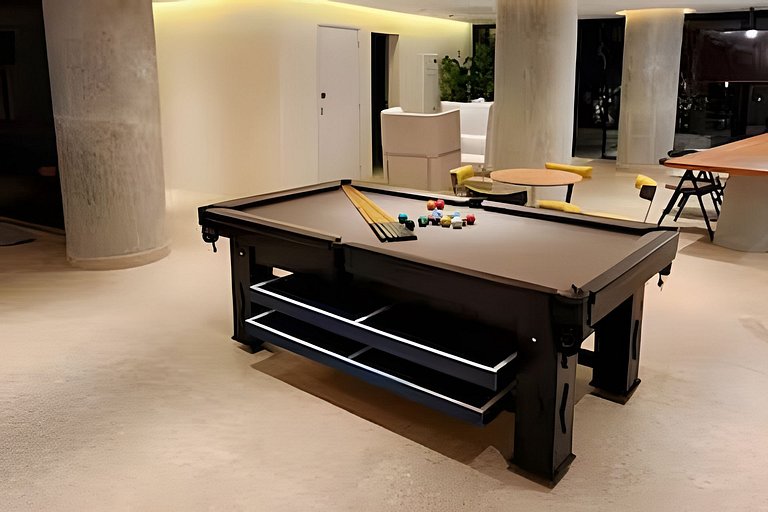Studio Luxo com Valet em Moema