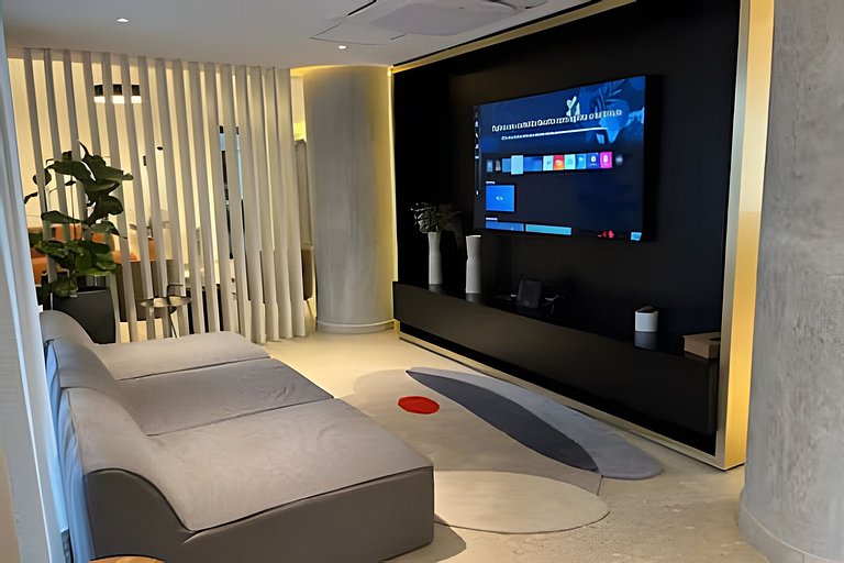 Studio Luxo com Valet em Moema
