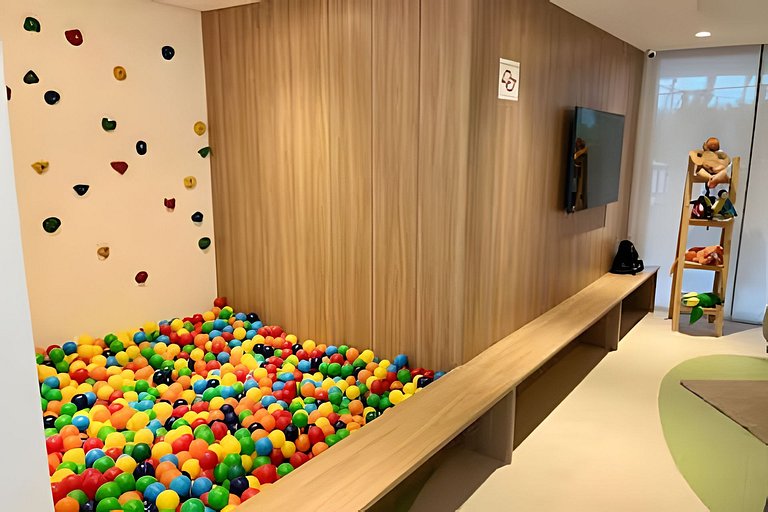 Studio Luxo com Valet em Moema