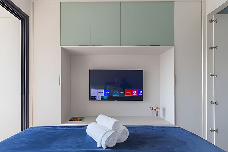 Apto de 1 quarto com vaga de garagem no Brooklin