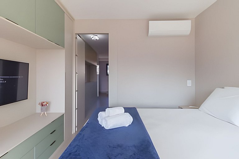 Apto de 1 quarto com vaga de garagem no Brooklin