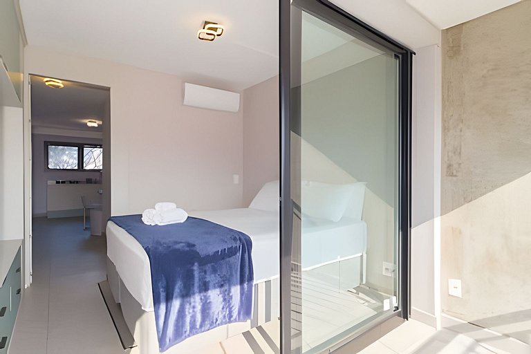 Apto de 1 quarto com vaga de garagem no Brooklin