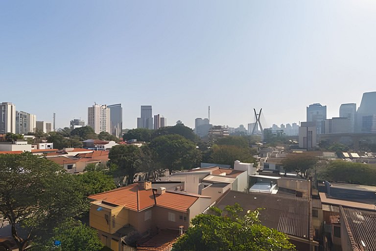 Apto de 1 quarto com vaga de garagem no Brooklin