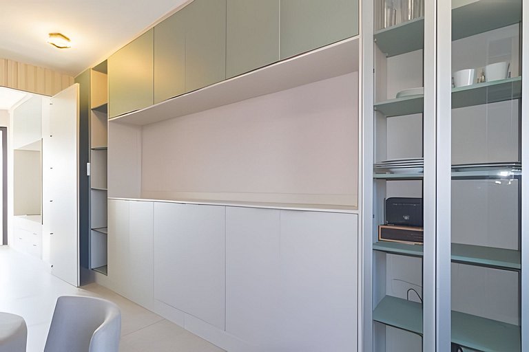 Apto de 1 quarto com vaga de garagem no Brooklin