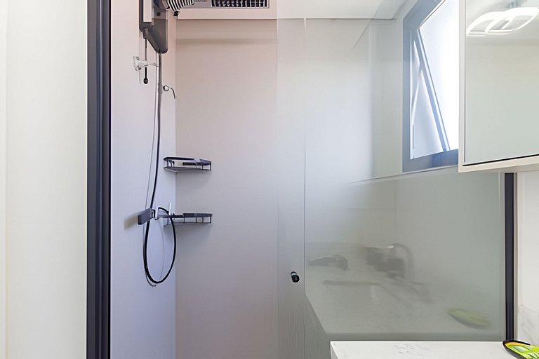 Apto de 1 quarto com vaga de garagem no Brooklin