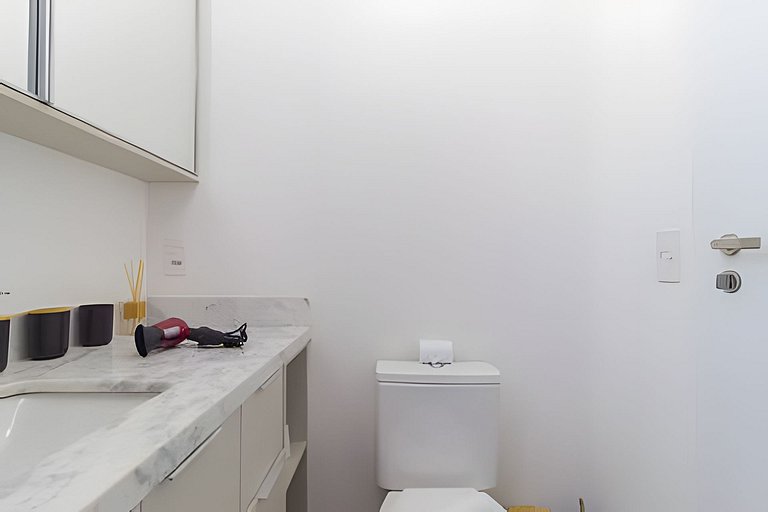 Apto de 1 quarto com vaga de garagem no Brooklin
