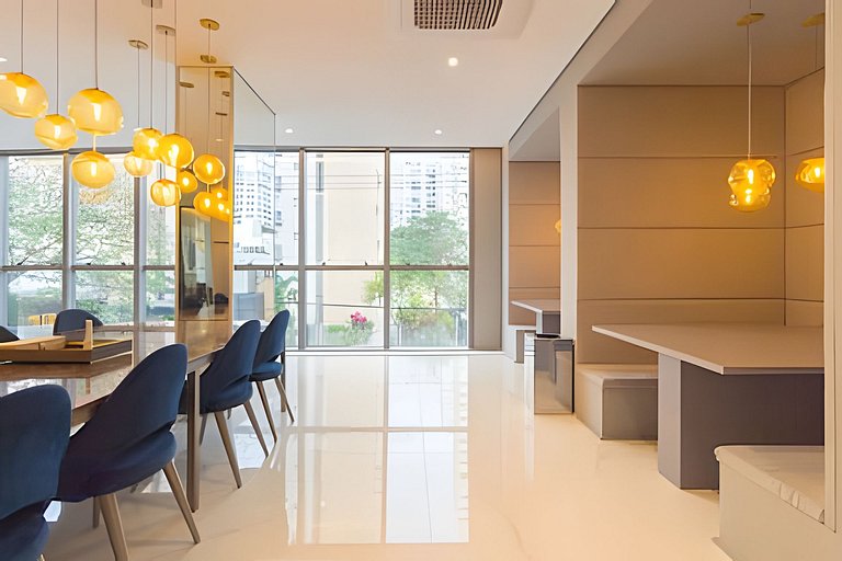 Super conforto: Studio com varanda