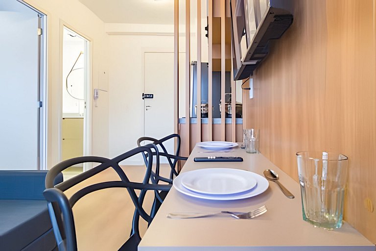 Apto 1 Dormitório em Moema próx. ao Metrô