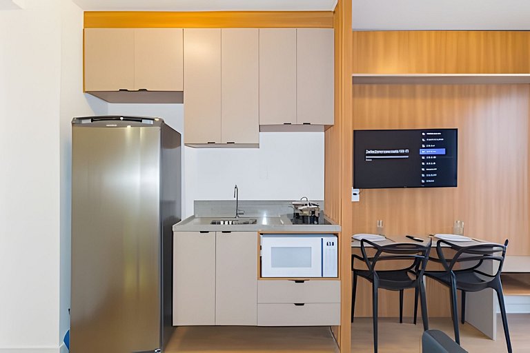 Apto 1 Dormitório em Moema próx. ao Metrô