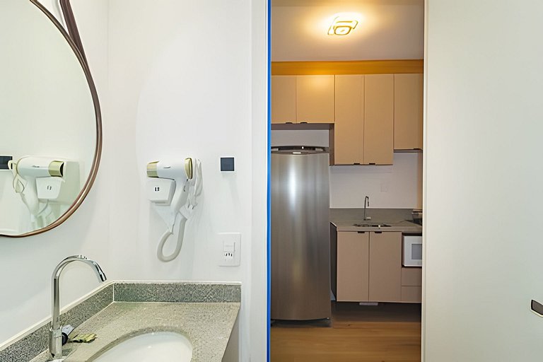 Apto 1 Dormitório em Moema próx. ao Metrô