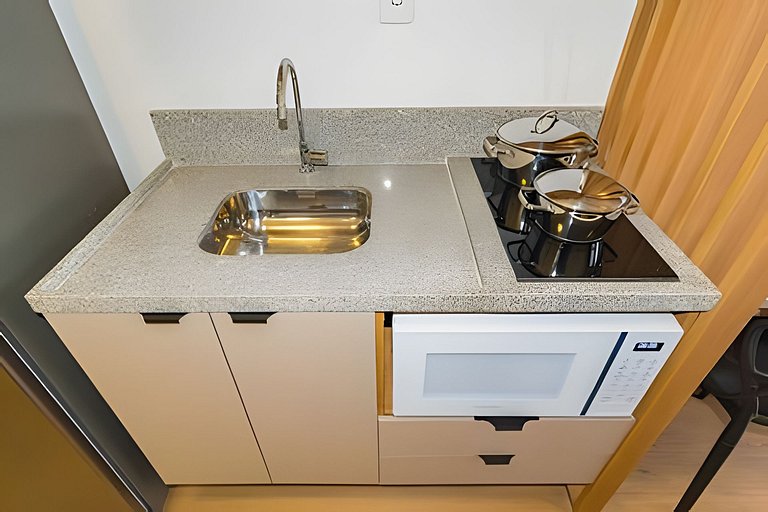 Apto 1 Dormitório em Moema próx. ao Metrô