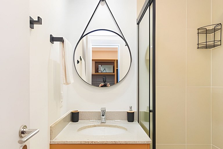 Studio no Coração de Moema com Varanda