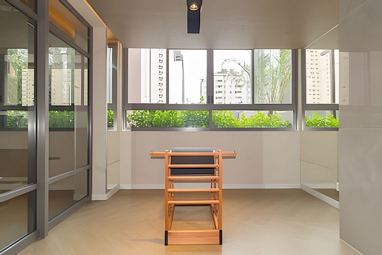 Studio no Coração de Moema com Varanda