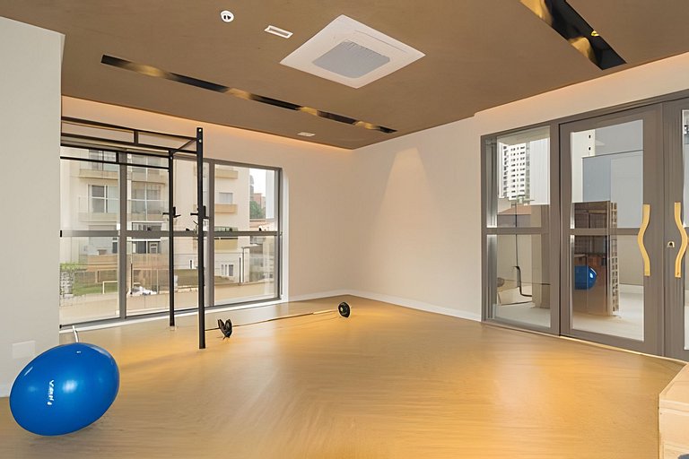 Studio no Coração de Moema com Varanda