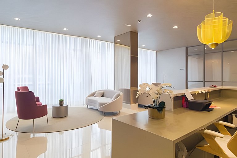 Studio no Coração de Moema com Varanda