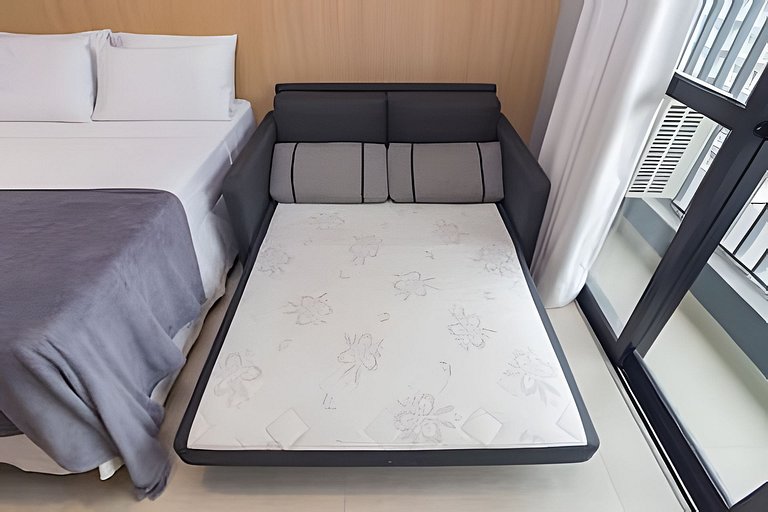 Studio Comforto: Localização Privilegiada em Moema