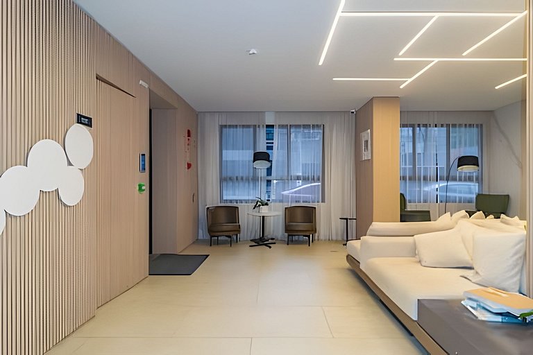 Studio Comforto: Localização Privilegiada em Moema