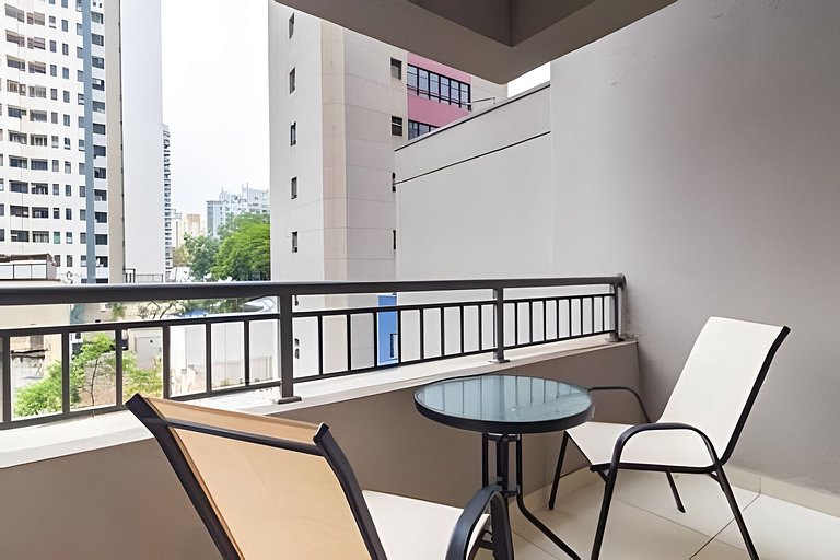 Studio com Varanda: No Melhor Prédio de Moema