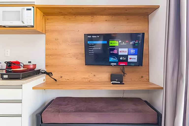 Studio Básico: Excelente Localização em Moema