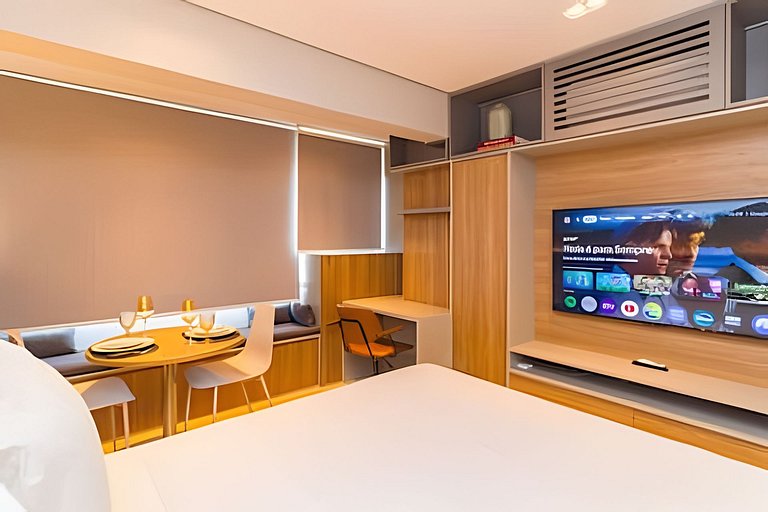 Studio Privilegiado: Conforto e Praticidade Moema