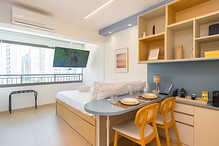 Studio Moderno: O Melhor de Moema para Home Office