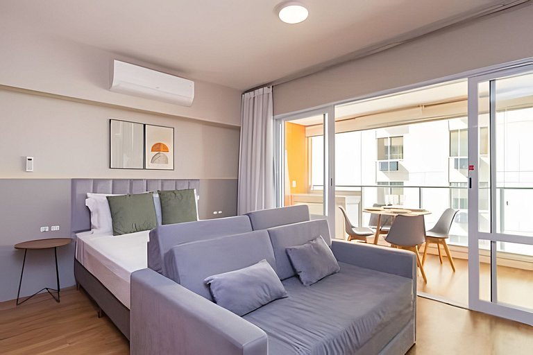 Apartamento Sofisticado c/Vaga no Campo Belo