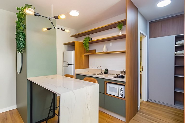 Apartamento Sofisticado c/Vaga no Campo Belo