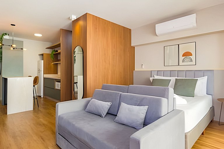 Apartamento Sofisticado c/Vaga no Campo Belo