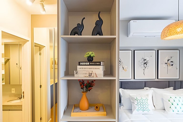 Studio Incrível c/ Vaga: O Melhor do Campo Belo