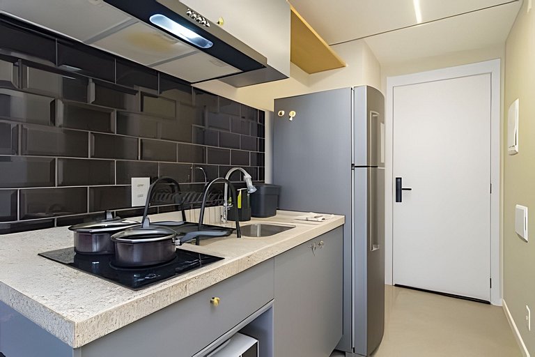 Studio c/ Varanda: Aconchego e Charme em Moema