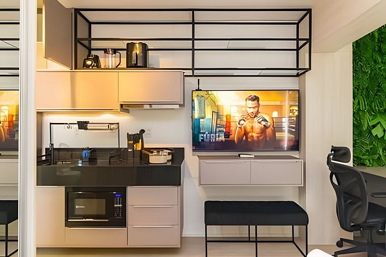 Home Office Perfeito: Studio no Coração de Moema